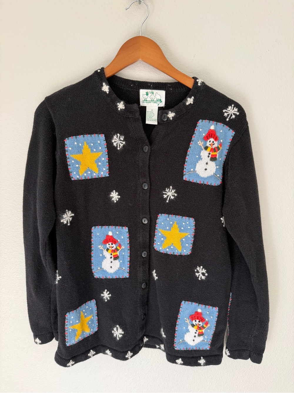 The Quacker Factory Snowman Star Cardigan
Sweater